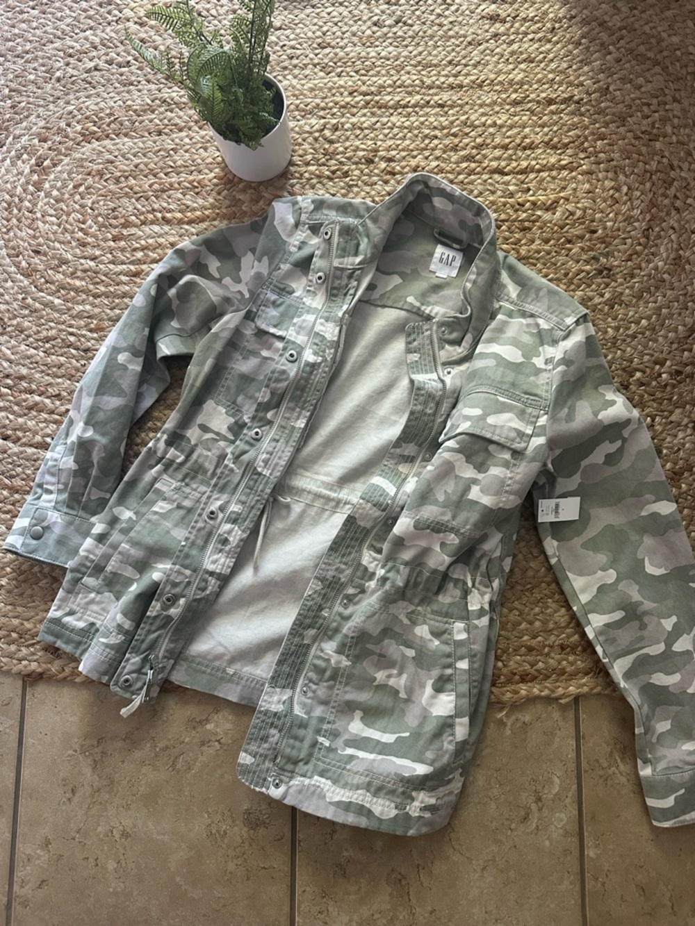 NWT GAP CAMO JACKET